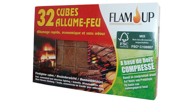 ▷ FLAM'UP Allume-feu gel sans odeur 1L au meilleur prix - Combustibles